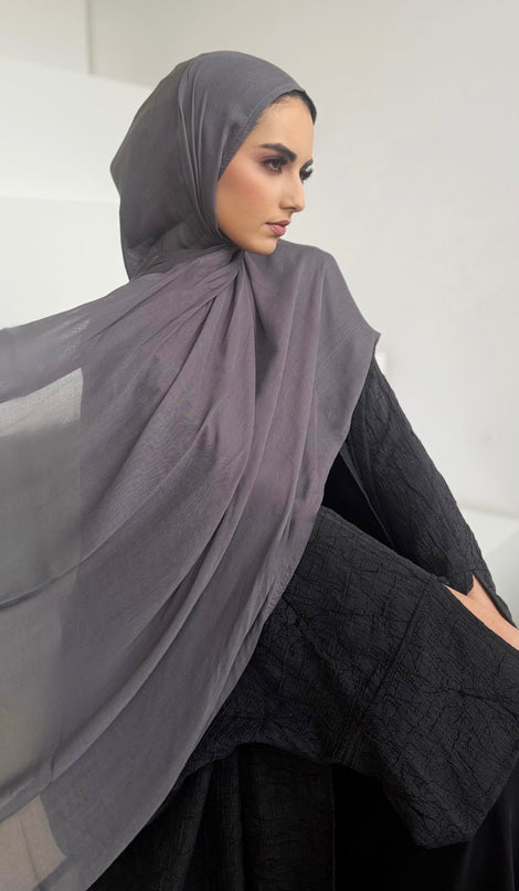 Modal Hijab - Grey