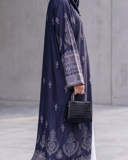 Navy Aura Abaya