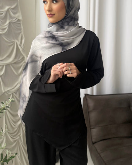 Nidha Co-ord Set - Black
