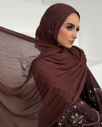 Modal Hijab - Coffee