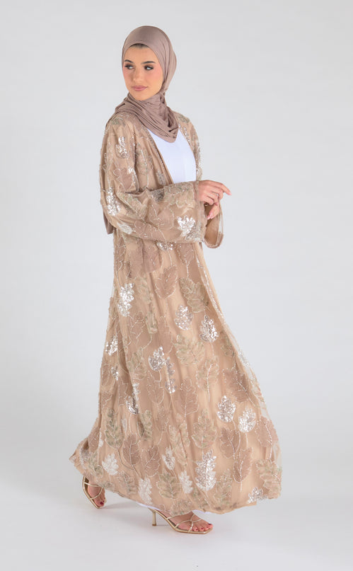 Cedar Net Abaya - Limited Edition