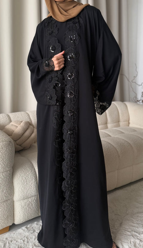 Nahla Abaya - Black