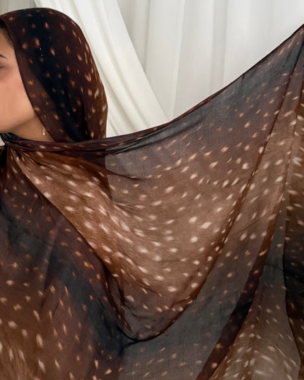 Tie Dye Modal Hijab - Bambi