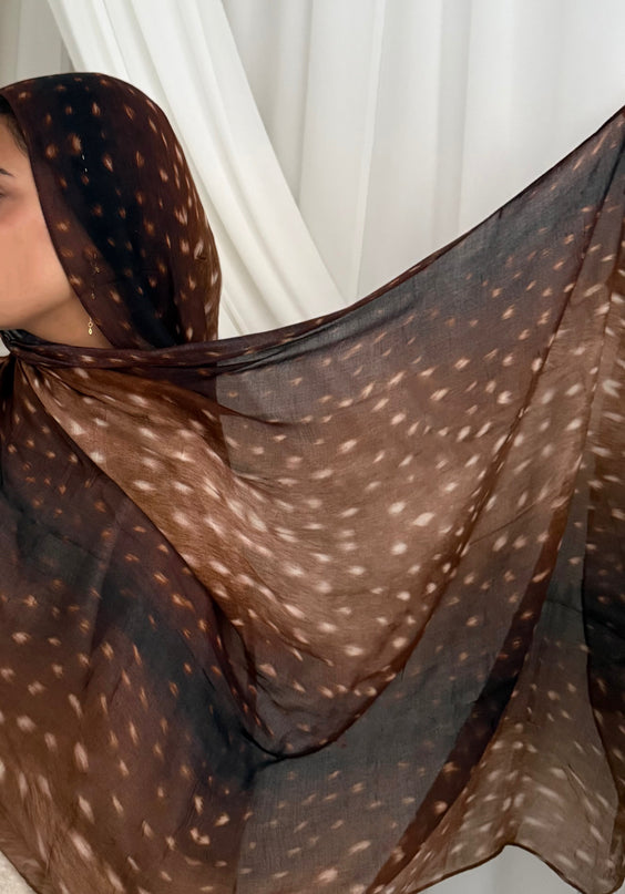 Tie Dye Modal Hijab - Bambi