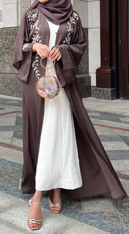 Noor Sequin Abaya - MADE TO ORDER